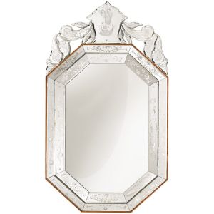 Arte Veneziana / Wall Mirrors / Pavone Venetian Style MVX-AVA-004-M35S