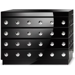 Arte Veneziana / Dressers / CDA Art Déco Black FCD-AVA-009-CDA