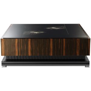 Arte Veneziana / Coffee Tables / Heban Daini Art Déco Handcrafted  FCT-GLF-202-D50