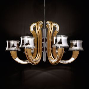 Arte Veneziana / Chandeliers / Chalet New Classic LCC-GLF-201-LC100