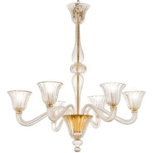 Arte Veneziana / Chandeliers / Tulipe Art Déco LDC-AVA-006-LD80