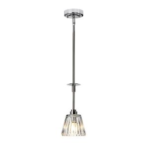 Elstead Lighting / Pendant Lights / Agatha Polished Chrome