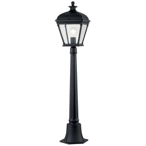 Elstead Lighting / Outdoor Post Lights / Bayview 1 Medium Black