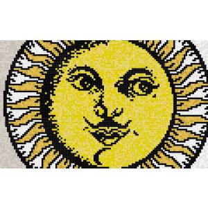 Bisazza / Mosaico - Decorations / Soli A Capri Grigio (Collezione fornasetti)