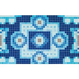Bisazza / Mosaico - Decorations / Silk Blue (Modern)