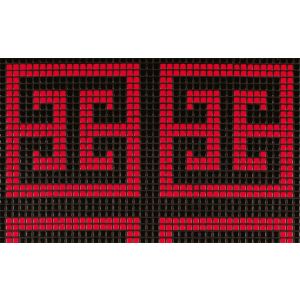 Bisazza / Mosaico - Decorations / Key Red (Flooring)
