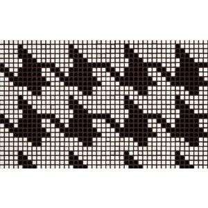 Bisazza / Mosaico - Decorations / Pied De Poule Nero (Flooring)