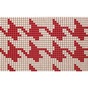 Bisazza / Mosaico - Decorations / Pied De Poule Rosso (Flooring)