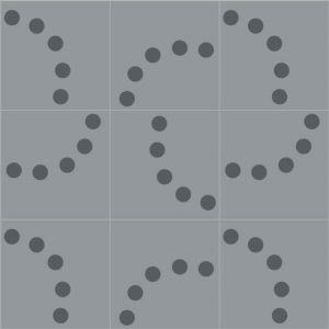 Bisazza / Cementiles / Perlas Humo D