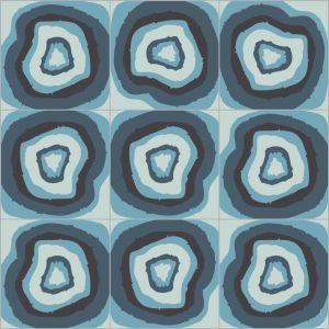 Bisazza / Cementiles / Brazilian Agata Blu