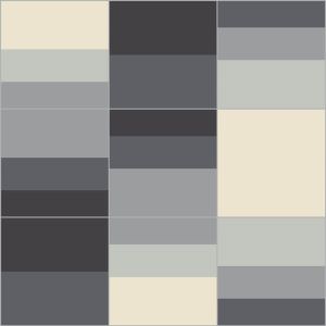 Bisazza / Cementiles / Swing Charcoal