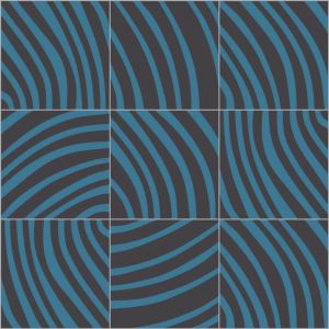 Bisazza / Cementiles / End Grain Ocean