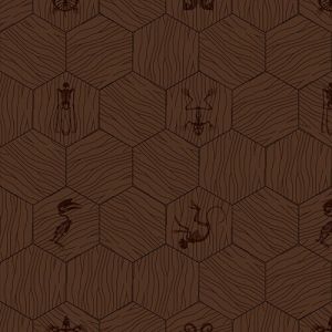Bisazza / Wood - Decorations / New Gingham Cuoio
