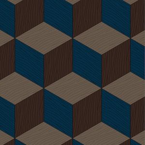 Bisazza / Wood - Decorations / New Escalier Bleu