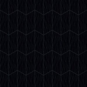 Bisazza / Wood - Decorations / Plissage Notte