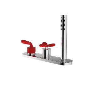 Bisazza / Bath/shower fittings / Bagno - the wanders collection / Petal 24 Red