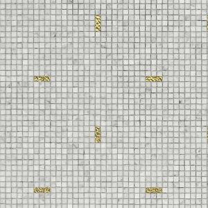Bisazza / Marmosaico - Decorations / Palestro Bianco Oro Giallo