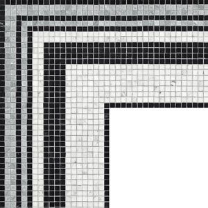 Bisazza / Marmosaico - Decorations / Tortona Nero