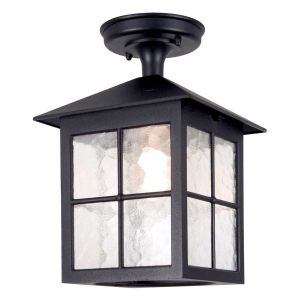 Elstead Lighting / Outdoor Ceiling Lights / Winchester Porch Lantern Black