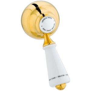 Bronces Mestre / Knobs for Shower Systems / Handle kit for shower system with porcelain 035047.000.00
