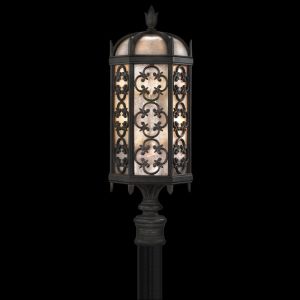 Fine Art Handcrafted Lighting / Outdoor Post Mount / Costa del Sol 29″ 541480 