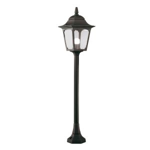 Elstead Lighting / Outdoor Post Lights / Chapel Pillar Lantern Black