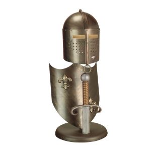Elstead Lighting / Table Lamps / Crusader Burnished Bronze
