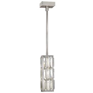 Fine Art Handcrafted Lighting / Square Drop Lights / Crystal Enchantment 5″ 811540 