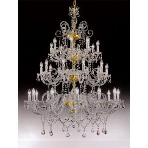 Italian Luxury Lighting / Chandeliers / Elegance Crystal 30 Lights D1301 030