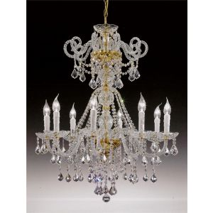 Italian Luxury Lighting / Chandeliers / Elegance Crystal 8 Lights D1305 008