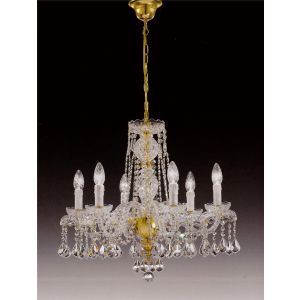 Italian Luxury Lighting / Chandeliers / Elegance Crystal 6 Lights D1317 006