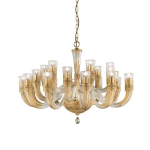 Euroluce Lampadari / Chandeliers / Dea L12+6+6
