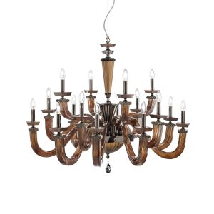 Euroluce Lampadari / Chandeliers / Desiderio L8+4+4 Brown