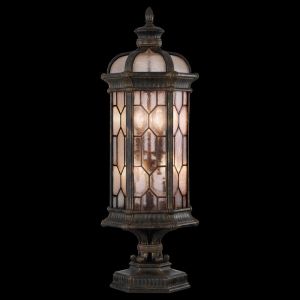 Fine Art Handcrafted Lighting / Outdoor Pier Mount / Devonshire 35″ 414483-1 