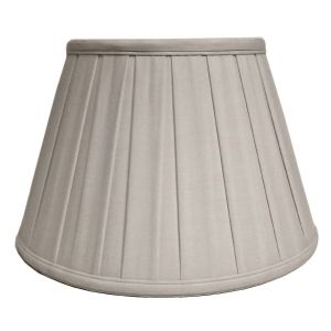 Elstead Lighting / Lampshades / 12 Cotton Box Pleat Oyster 30 cm