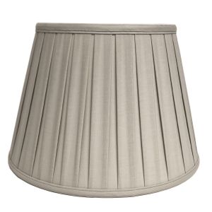 Elstead Lighting / Lampshades / 14 Cotton Box Pleat Oyster 35 cm