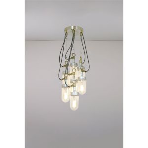 Original BTC / Pendants & Suspension Lights / Well Glass Grouping of 7679