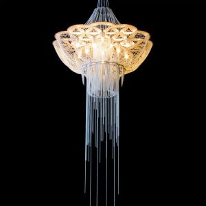 Willowlamp / Chandelier / Flower of Life Ø700 Suspendet
