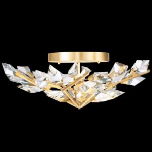Fine Art Handcrafted Lighting / Semi- Flush Mounts / Foret 31″ Round 908740 