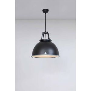 Original BTC / Pendants & Suspension Lights / Titan Size 3 Black Edition with Etched Glass