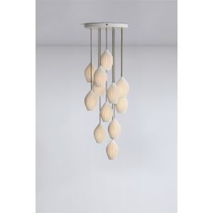 Original BTC / Pendants & Suspension Lights / Fin Grouping of 12