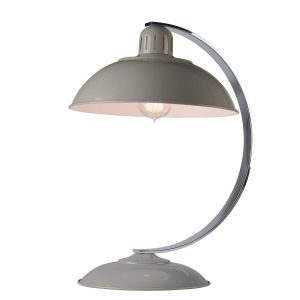 Elstead Lighting / Table Lamps / Franklin 1 Tarpaulin Grey