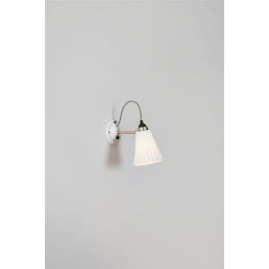 Original BTC / Wall Lights / Hector Pleat Medium Switched Brass