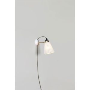 Original BTC / Wall Lights / Hector Pleat Medium PSC/Brass