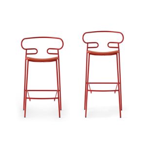 Traba / Outdoor Stools / Genoa Met Pu Stool TR-0049 MET PU