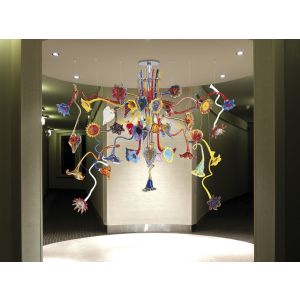 Glass & Glass Murano / Chandeliers / Forme Colorate C-Ikebana 1