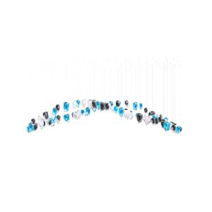 Sans Souci / Chandeliers / Glacier L 2500
