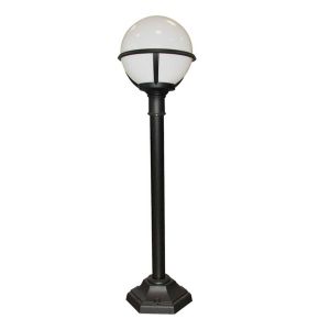 Elstead Lighting / Outdoor Post Lights / Glenbeigh Pillar Lantern Black