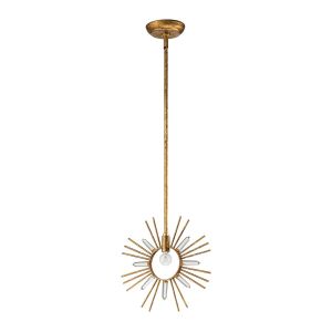 Elstead Lighting / Pendant Lights / Sun King Gold Leaf