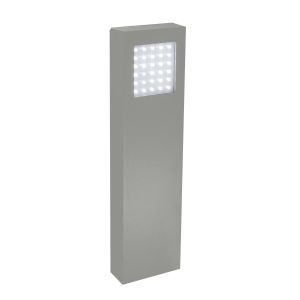 Elstead Lighting / Outdoor Bollard Lights / Beta Mini Double Sided Matt Silver